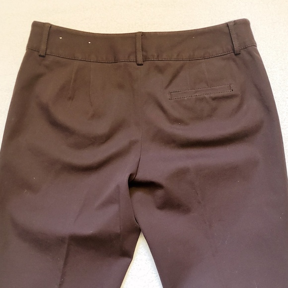 Ann Taylor Loft Stretch Brown Slacks - Picture 4 of 5